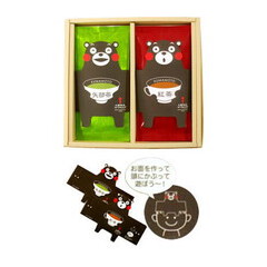 くまモン矢部茶＆紅茶ギフト