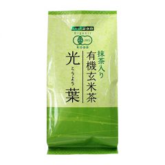 抹茶入り有機玄米茶　光葉　150g